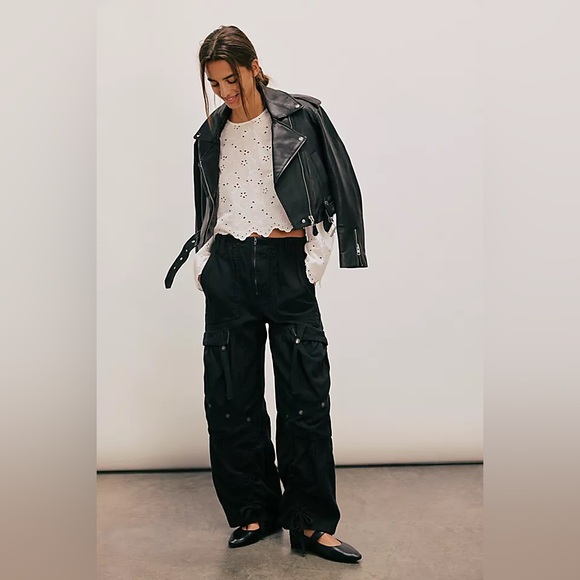 Free People Pants - NWT! Free People We The Free Everglades Utility Pants Sz Large